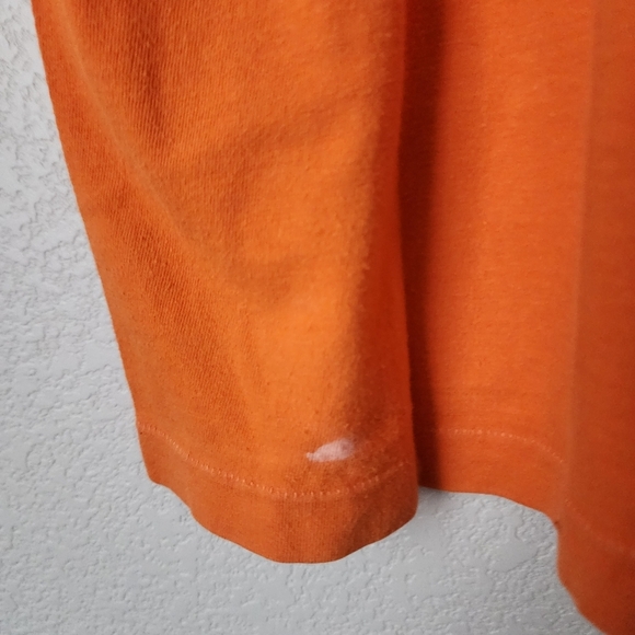 SUN BUMS x VINTAGE 70s graphic tee single stitch‎ in orange Sun graphic size M - Picture 6 of 7